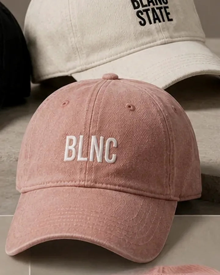 BLNC Black Garment-washed Cap BLANCSTATE campaign preview
