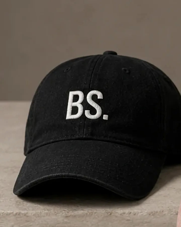 BS. Black Garment-washed Cap BLANCSTATE campaign preview