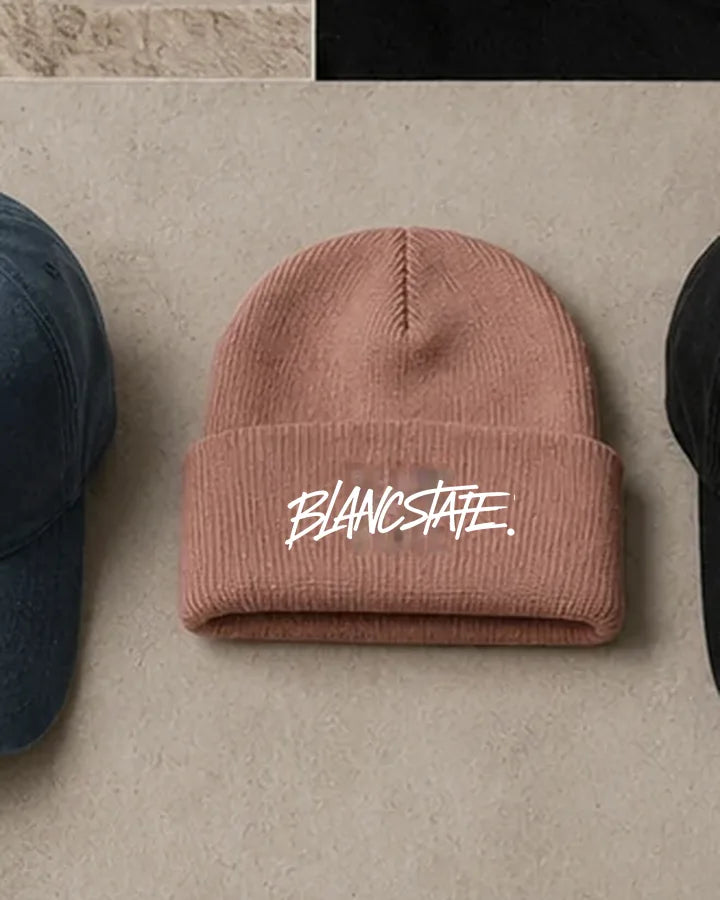 Graffiti Black Garment-washed Cap BLANCSTATE campaign preview