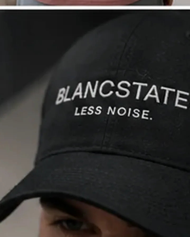 BLANCSTATE® Garment-Washed Cap BLANCSTATE campaign preview