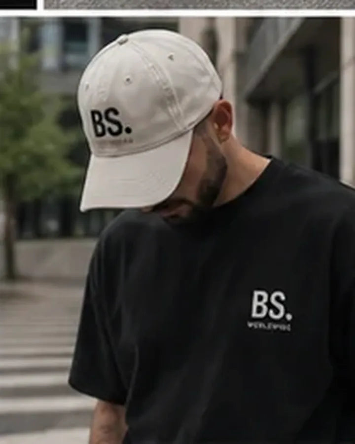 BS. White Oversized Faded T-shirt BLANCSTATE campaign preview