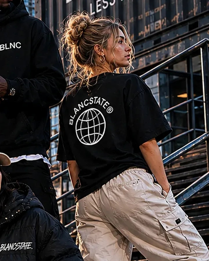 World White Oversized Faded T-shirt BLANCSTATE campaign preview