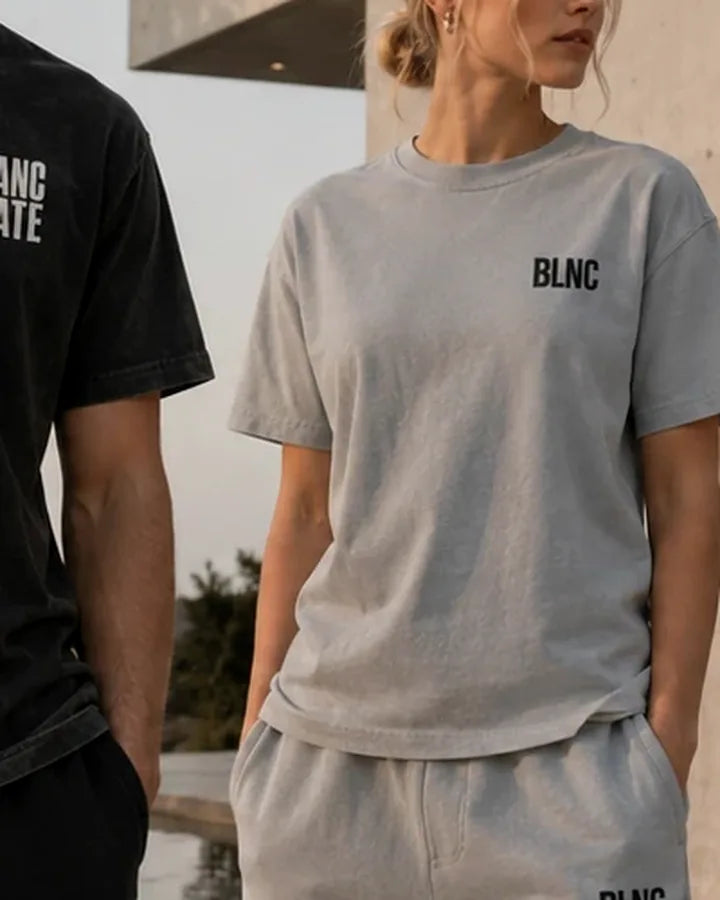 BLNC Black Relaxed Training Shorts BLANCSTATE campaign preview